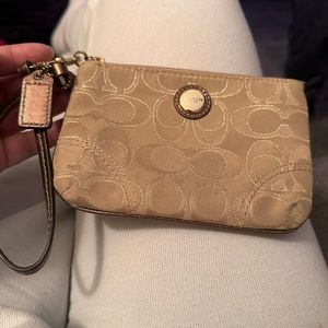 Coach wristlet